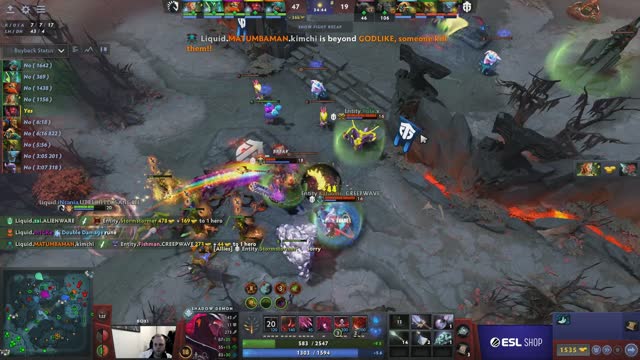 Secret.MATUMBAMAN's ultra kill leads to a team wipe!