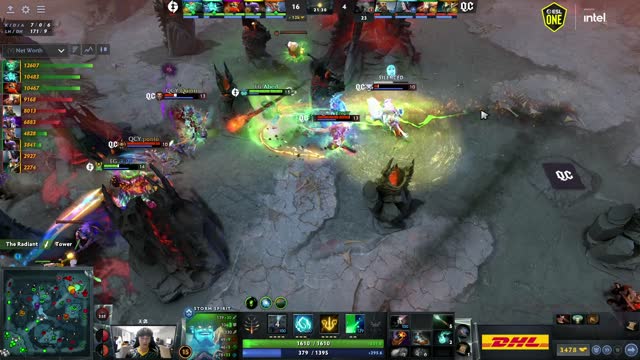 Arteezy gets a triple kill!