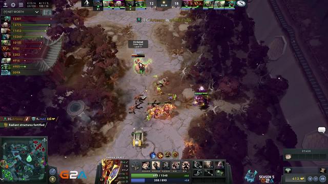 EG.Arteezy kills NutZ!