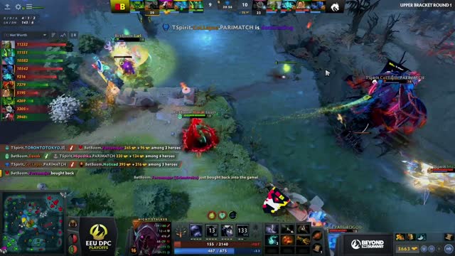 TSpirit teamwipes BetBoom!