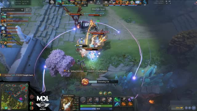 Newbee.kaka kills VG.Paparazi!