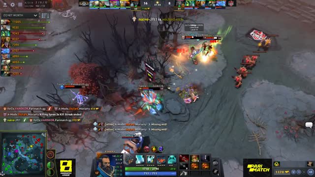 Naive- gets a double kill!