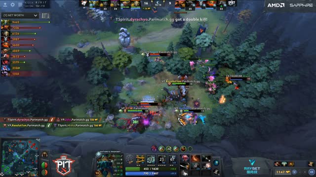 VP teamwipes TSpirit!