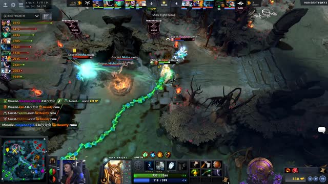 Mineski gets 2 kills!