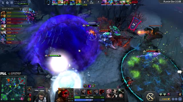 LGD.Maybe kills Liquid.Miracle-!