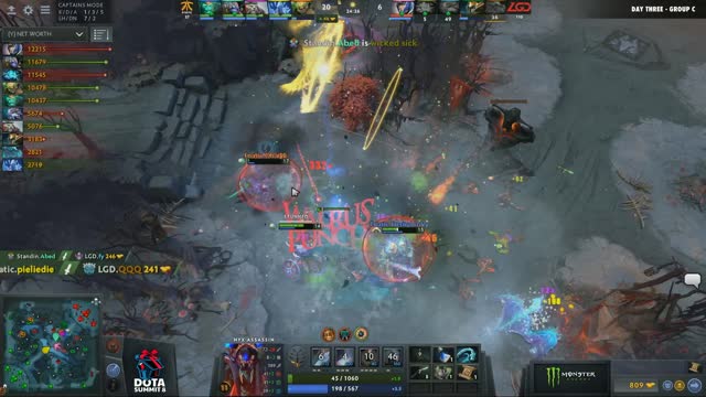 Fnatic.Abed gets a triple kill!