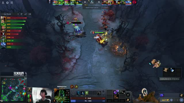 PSG.LGD gets 2 kills!