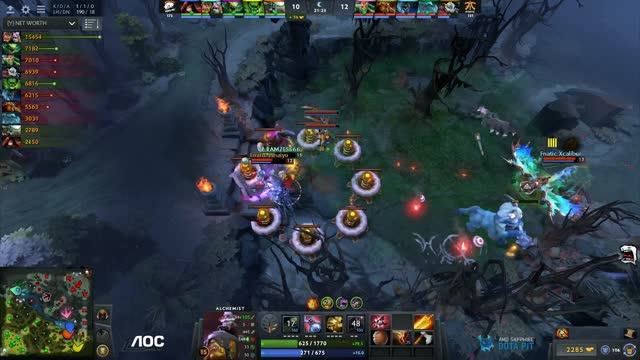 Fnatic.Ohaiyo` kills VP.Ramzes666!