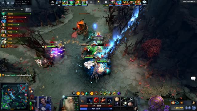 Secret.MidOne kills EG.s4!