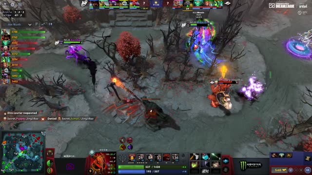 Secret.Puppey kills Liquid.Miracle-!