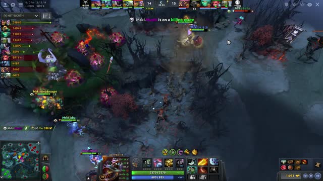 Mski.MuShi- gets a double kill!