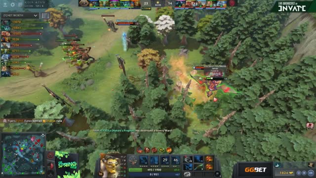 Na`Vi.Dendi kills TNC.Sam H!