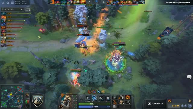 Bryle gets a double kill!