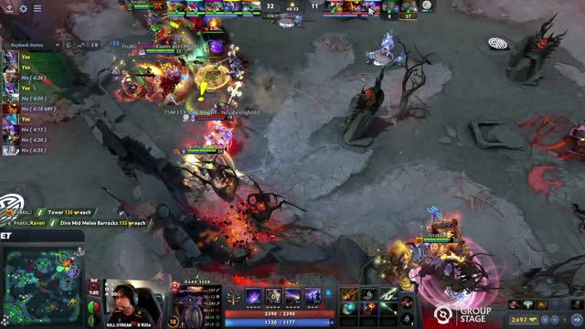 Fnatic.Raven gets a double kill!