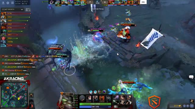 EHOME.hym gets a double kill!