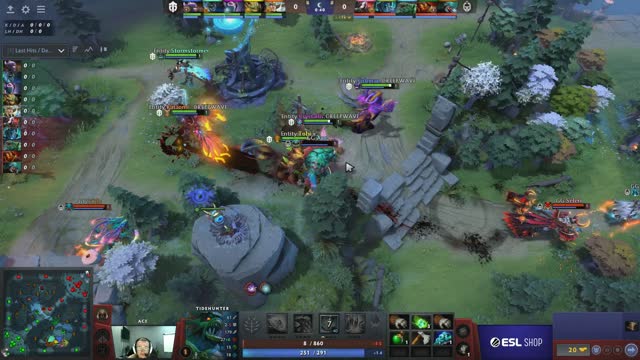 Tobi takes First Blood on Ace!