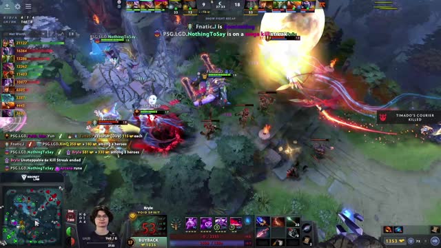 PSG.LGD.Ame gets a double kill!