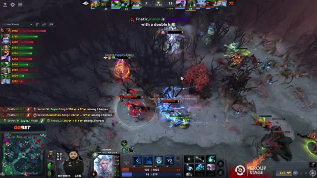 Fnatic.Raven gets a triple kill!