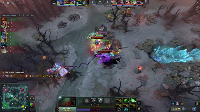 PSG.LGD.y` kills TK!