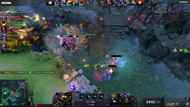 TSpirit.Collapse gets a double kill!