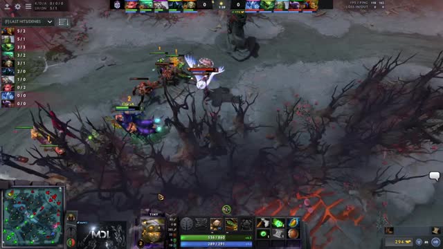 OG.JerAx takes First Blood on qojqva!