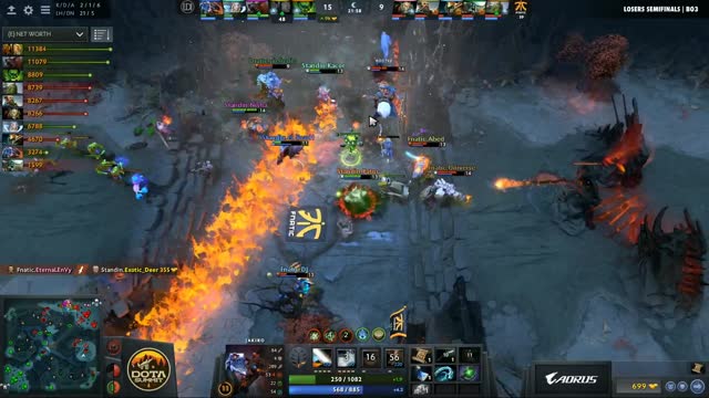 Fnatic.EternaLEnVy gets a double kill!