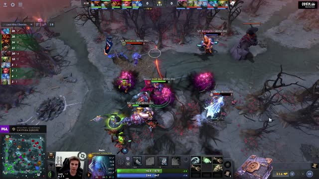 VP.Kiritych~ takes First Blood on 命運 reinprince!
