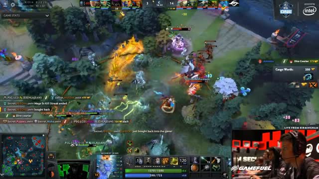 PSG.LGD and Secret trade 2 for 2!