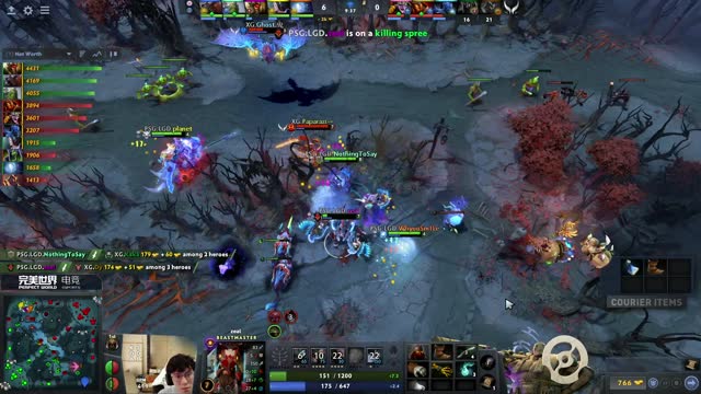 PSG.LGD gets 3 kills!