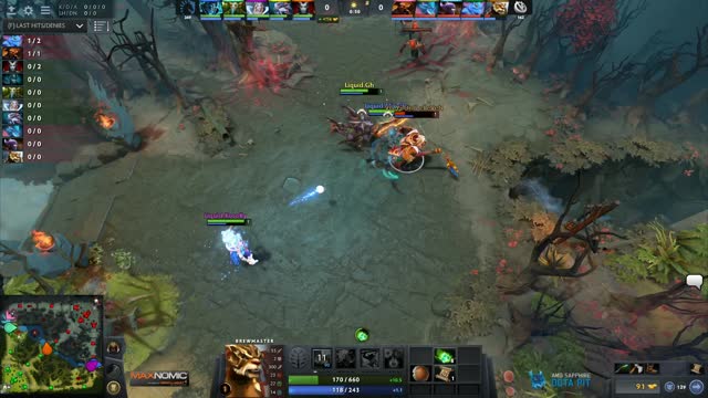 Liquid.Miracle- takes First Blood on VG.eLeVeN!