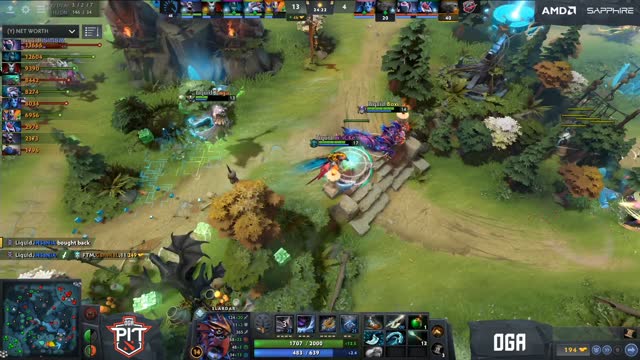 Liquid.miCKe's double kill leads to a team wipe!