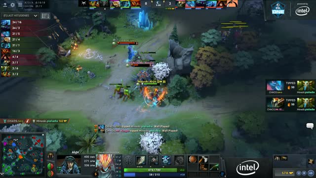 Mineski and CHAOS trade 1 for 1!