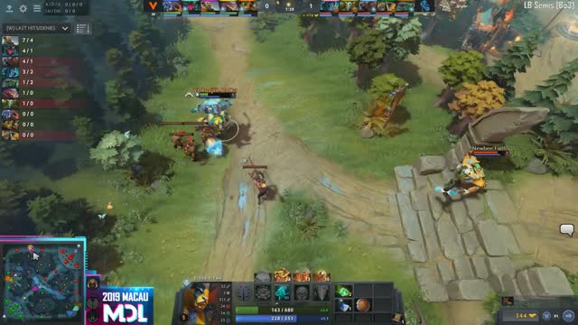 Newbee gets 2 kills!