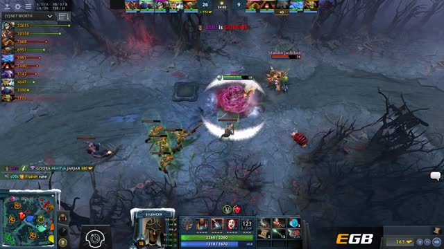 LL!!! gets a triple kill!