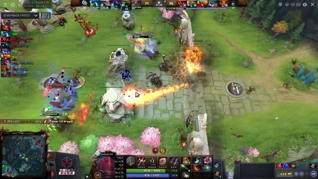 PSG.LGD gets 2 kills!