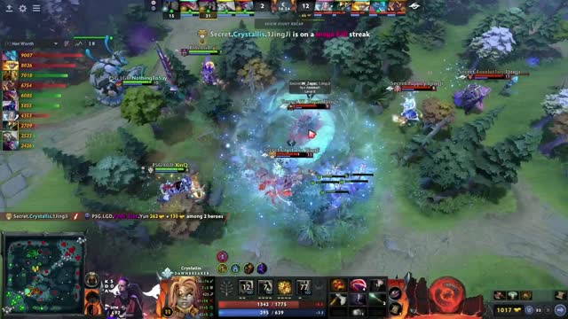 Crystallis kills PSG.LGD.Faith_bian!