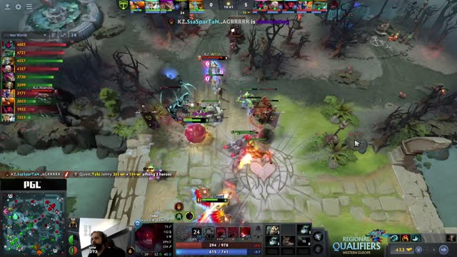 Quest and KZ trade 1 for 1!