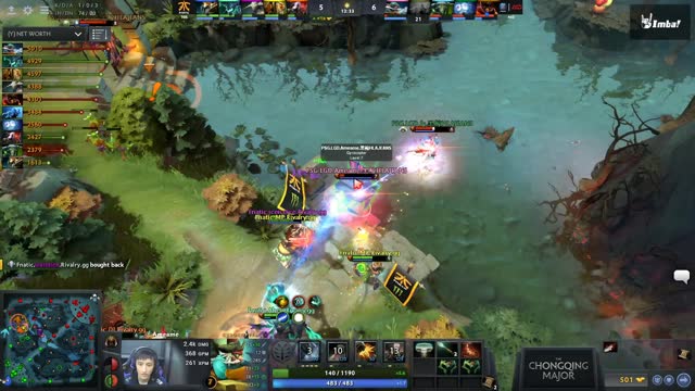 Fnatic teamwipes PSG.LGD!