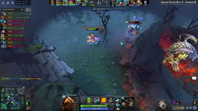 Topson gets a double kill!