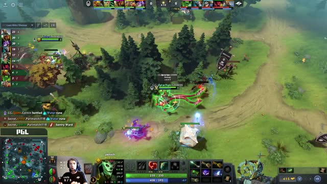 GG.tOfu takes First Blood on Secret.Puppey!