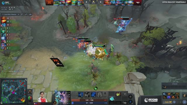 Gabbi takes First Blood on Fnatic.Dj!