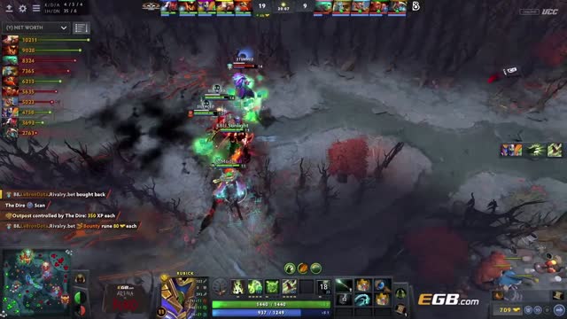 Sunlight kills Dendi!