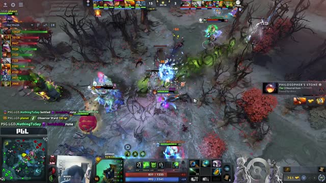 PSG.LGD gets 2 kills!