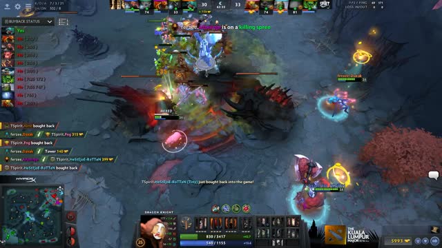 Afoninje gets a triple kill!