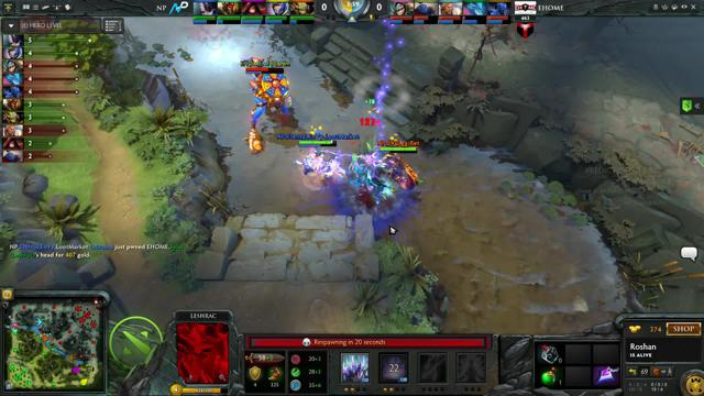 Fnatic.EternaLEnVy takes First Blood on Sylar!