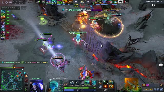 VP.Ramzes666 gets a triple kill!