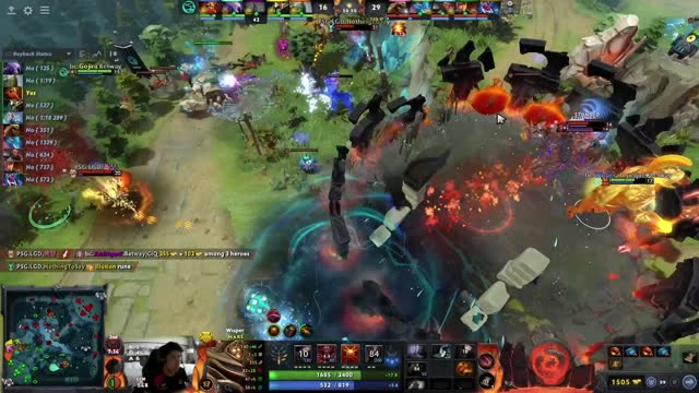 PSG.LGD gets 2 kills!