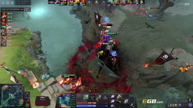 Sunlight kills Dendi!