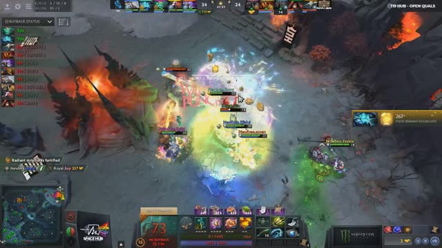 Newbee gets 3 kills!