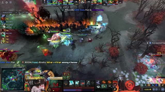 PSG.LGD.Faith_bian gets a double kill!